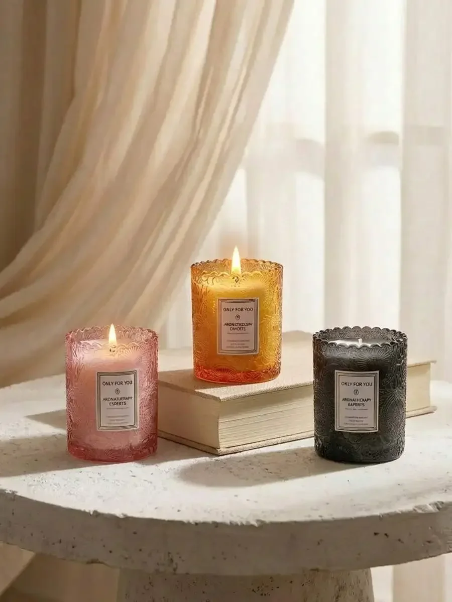 Home Fragrance Luxury - Natural Soy Wax Scented Candle -