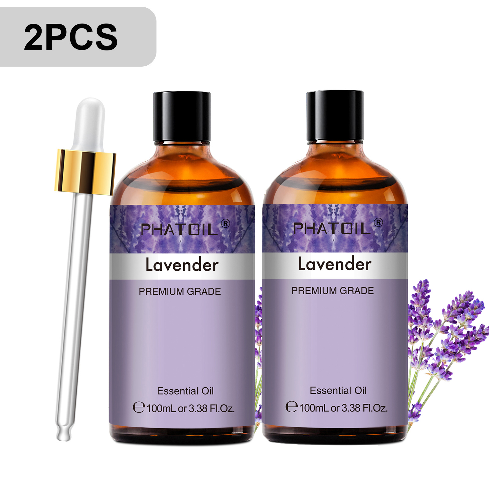 Home Fragrance Eucalyptus - PHATOIL 2pcs/1pcs Lavender Aromatherapy Essential Oil