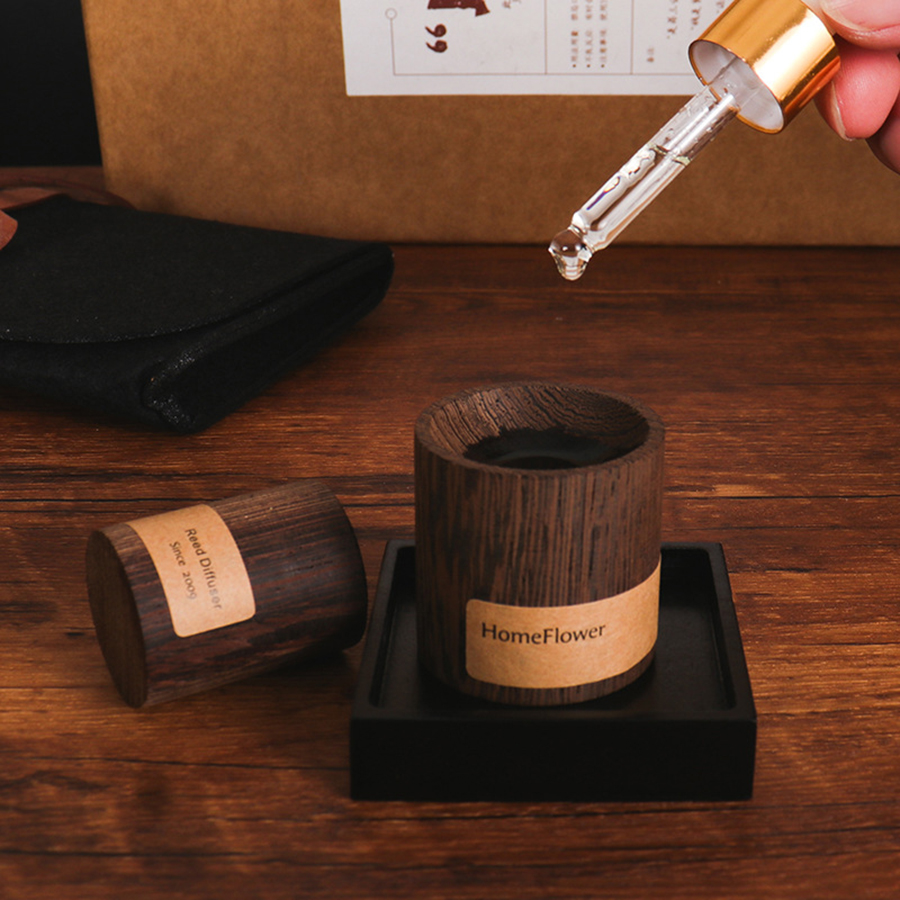 Home Fragrance Vaporizer - Black walnut essential oil diffuser, indoor