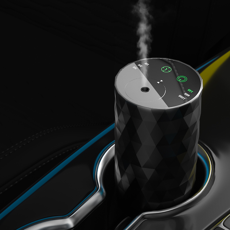 Home Fragrance Vaporizer - Waterless Essential Oil Diffuser Aluminum Alloy