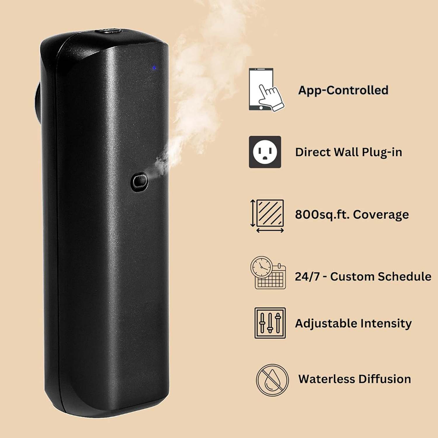 Home Fragrance Aroma - Fragrance Diffuser Toilet Automatic Air Freshener