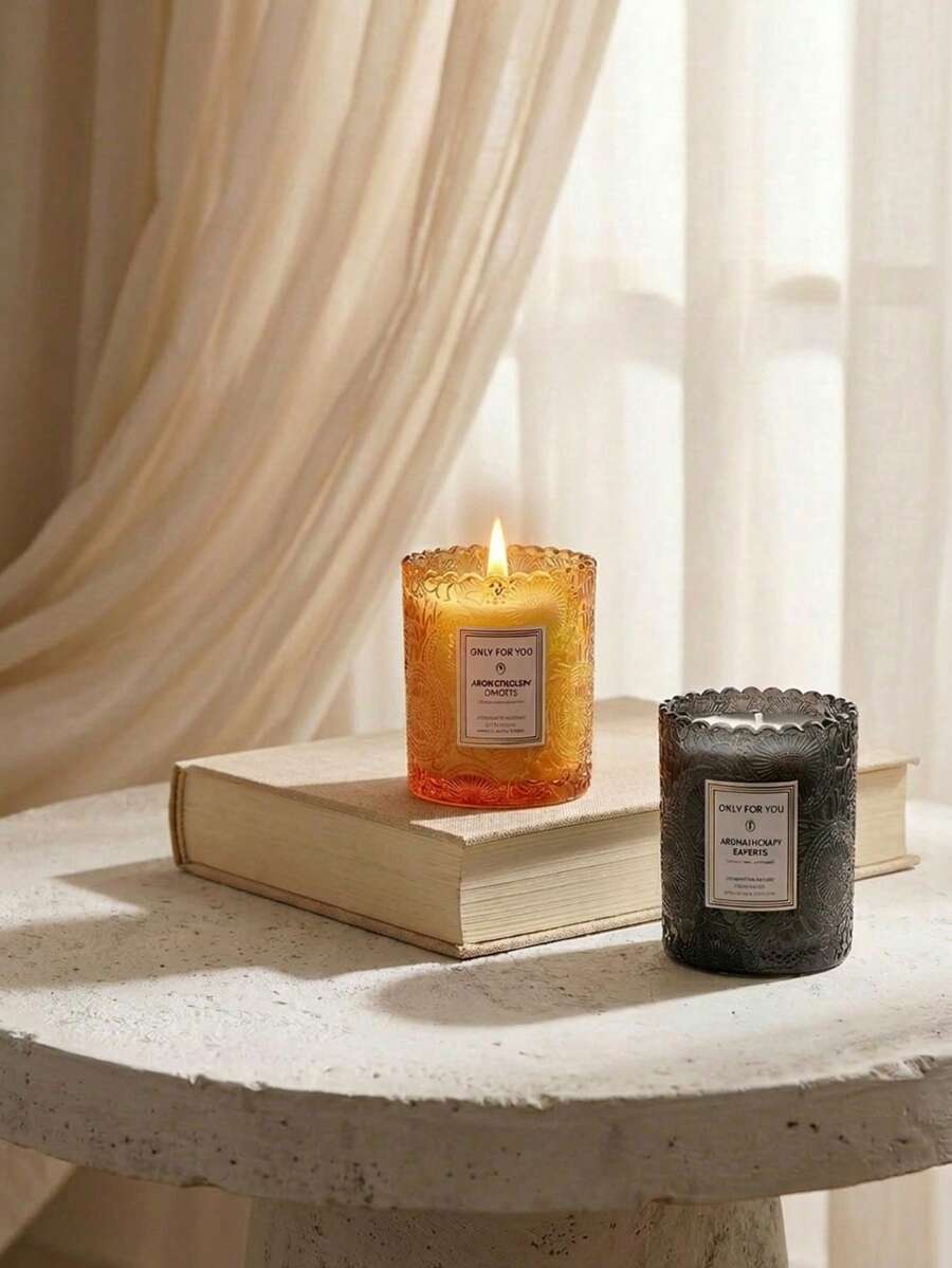Natural Soy Wax Scented Candle - Home Fragrance Luxury ulasan dan harga