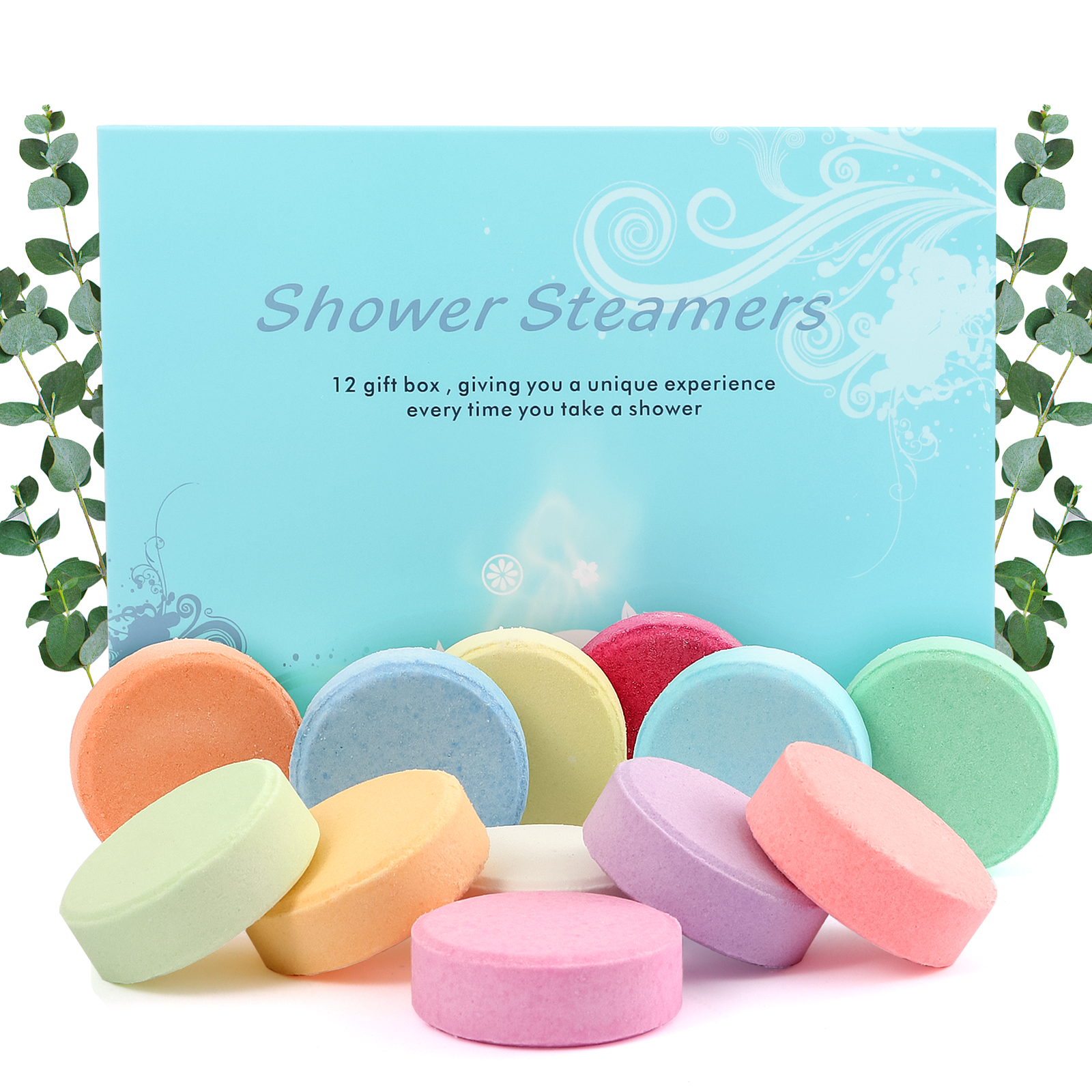 Shower Steamers Aromatherapy - - Home Fragrance Eucalyptus ulasan dan harga