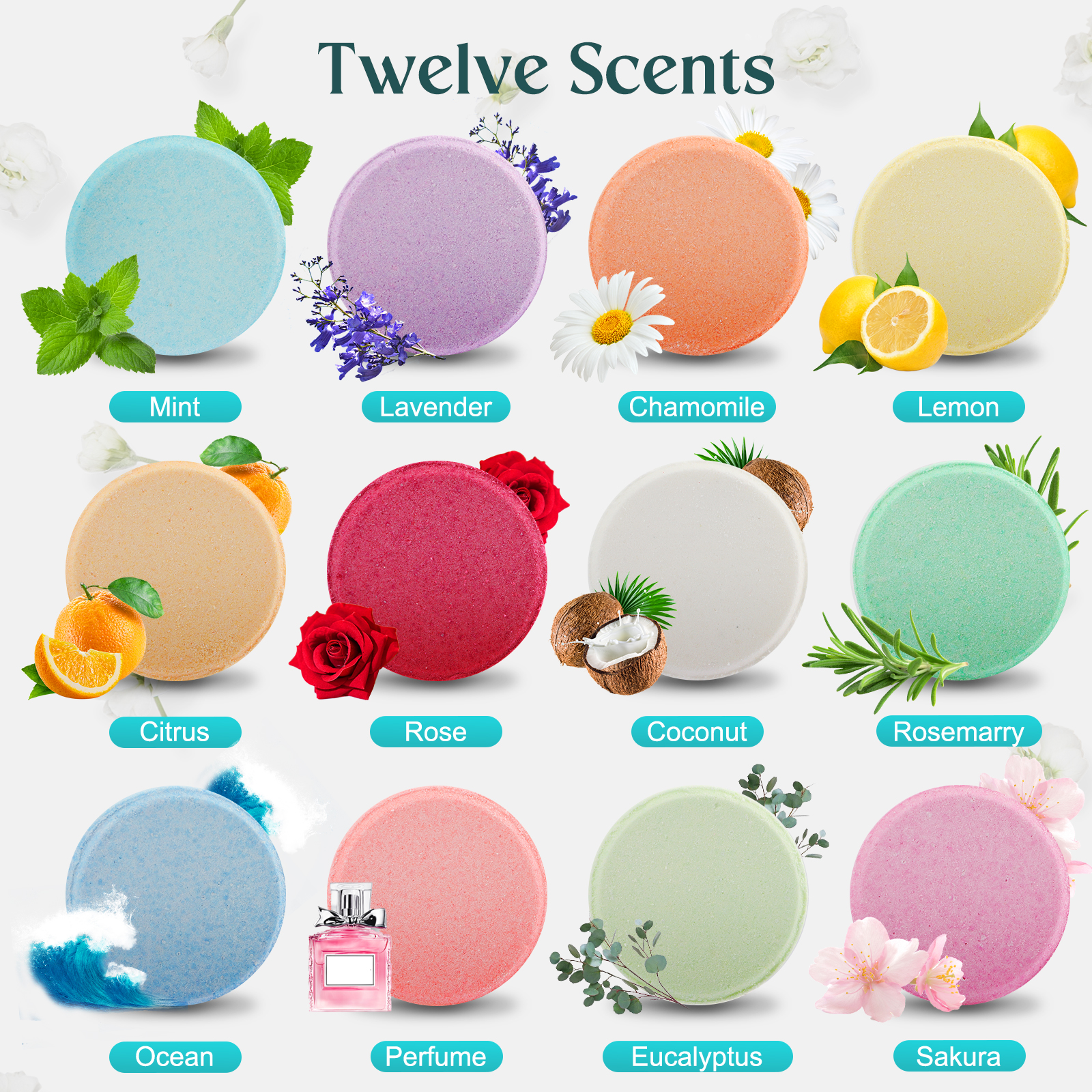 Shower Steamers Aromatherapy - - Home Fragrance Eucalyptus ulasan dan harga