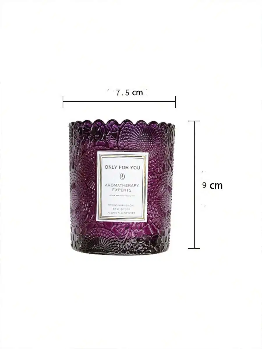 Natural Soy Wax Scented Candle - Home Fragrance Luxury ulasan dan harga