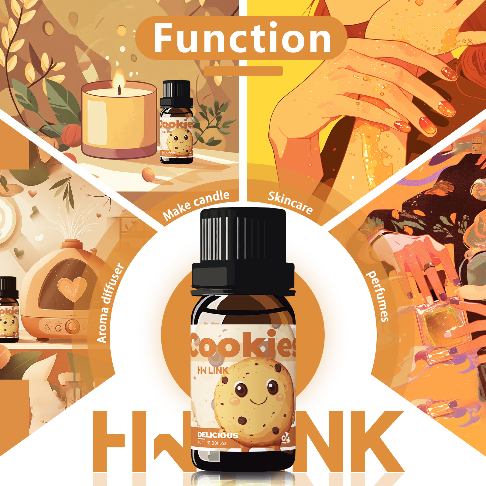 10ml Cookies Essential Oils Pe - Essential Oil Blend ulasan dan harga