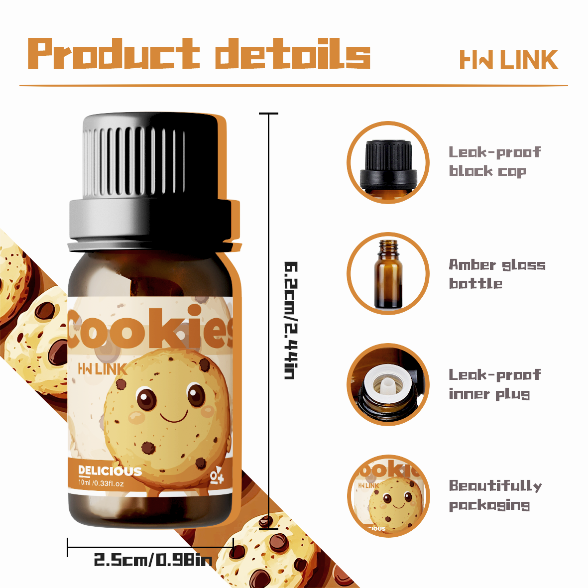 10ml Cookies Essential Oils Pe - Essential Oil Blend ulasan dan harga