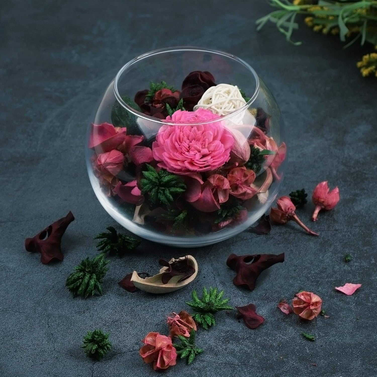 Rose Scented Potpourri Bowl Fi - In Home Fragrance Products ulasan dan harga