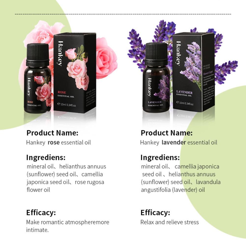 12 Flavors 10ml Essential Oils - Home Fragrance Aroma ulasan dan harga