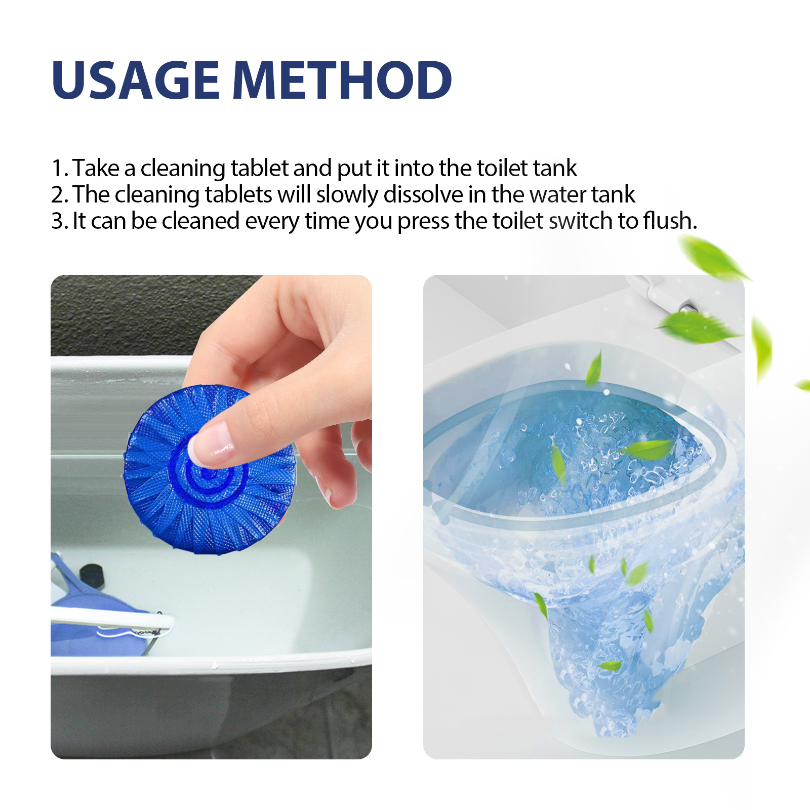 12Pcs Toilet Cleaner Toilet Cl - In Home Fragrance Products ulasan dan harga