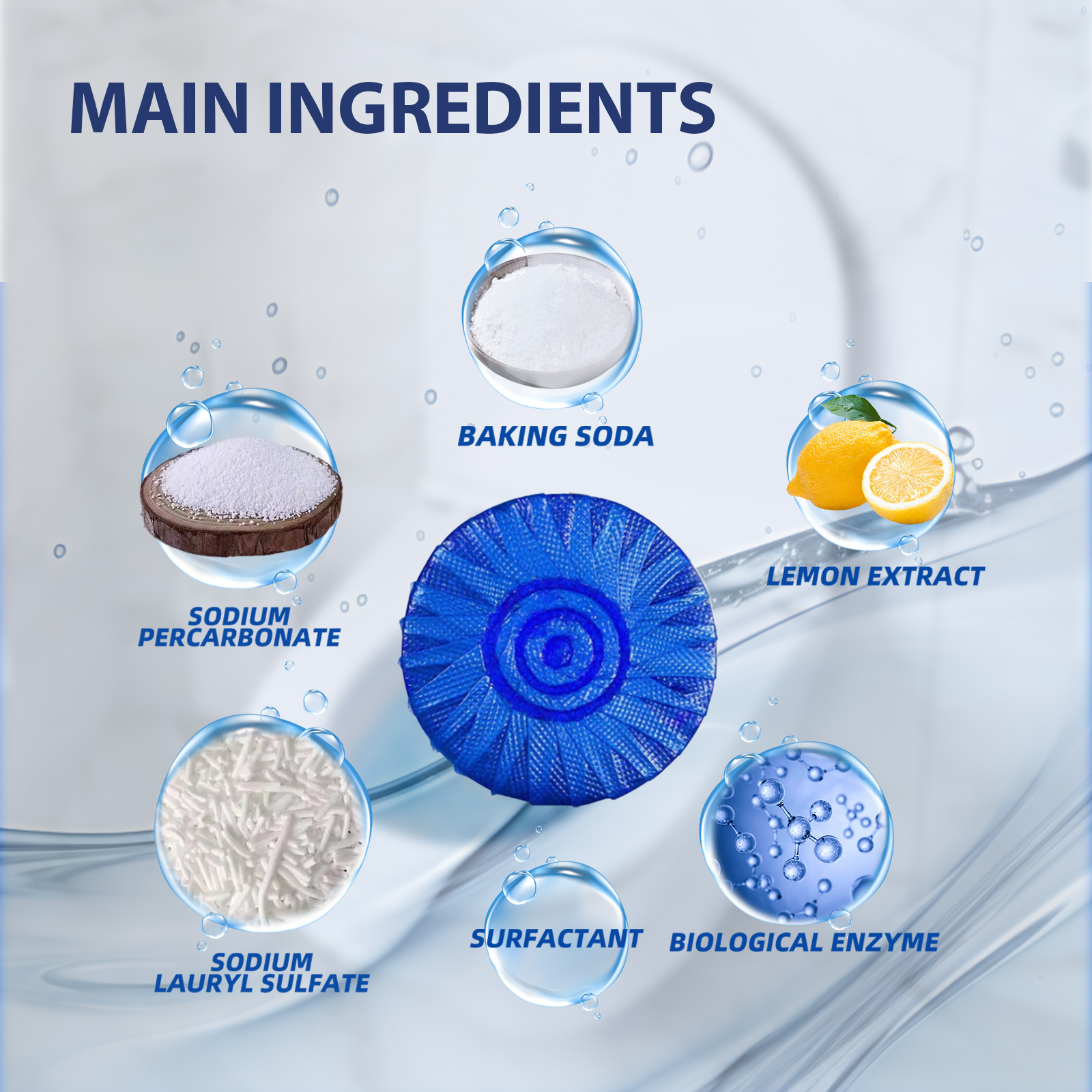 12Pcs Toilet Cleaner Toilet Cl - In Home Fragrance Products ulasan dan harga
