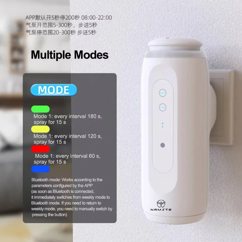 NAMSTE Portable Smart Diffuser - Home Fragrance Vaporizer ulasan dan harga