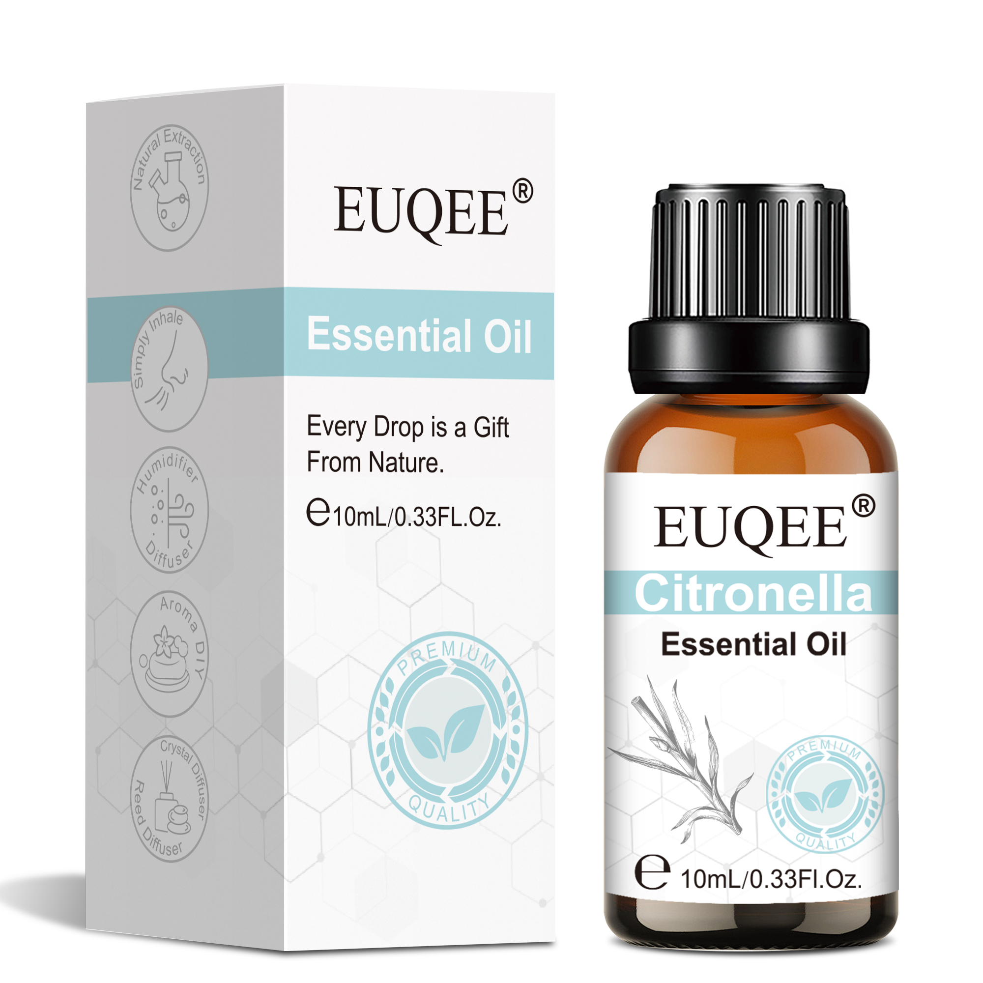 EUQEE 10ml Natural Essential O - Home Fragrance Eucalyptus ulasan dan harga