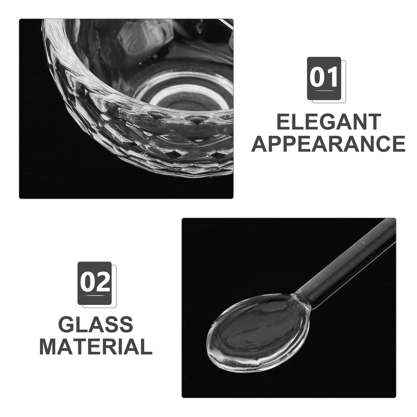 Clear Glass Facial Mixing Bowl - Essential Oil Blend ulasan dan harga