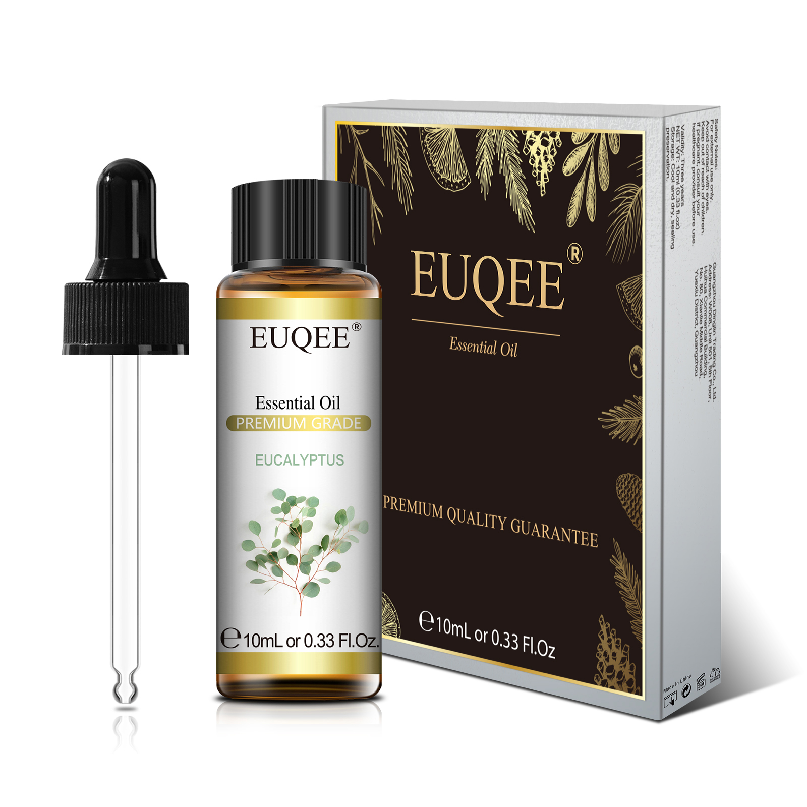 EUQEE 10ml Pure Essential Oil  - Home Fragrance Eucalyptus ulasan dan harga