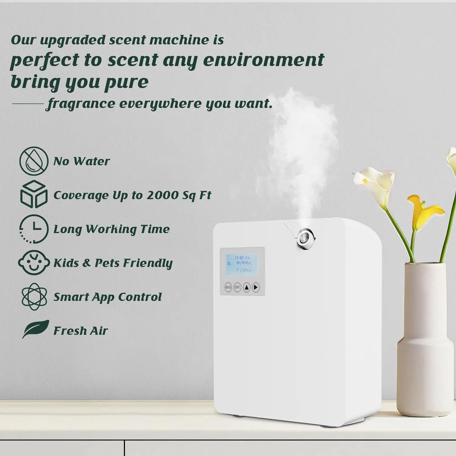 Waterless Fragrance Diffuser 3 - Home Fragrance Vaporizer ulasan dan harga