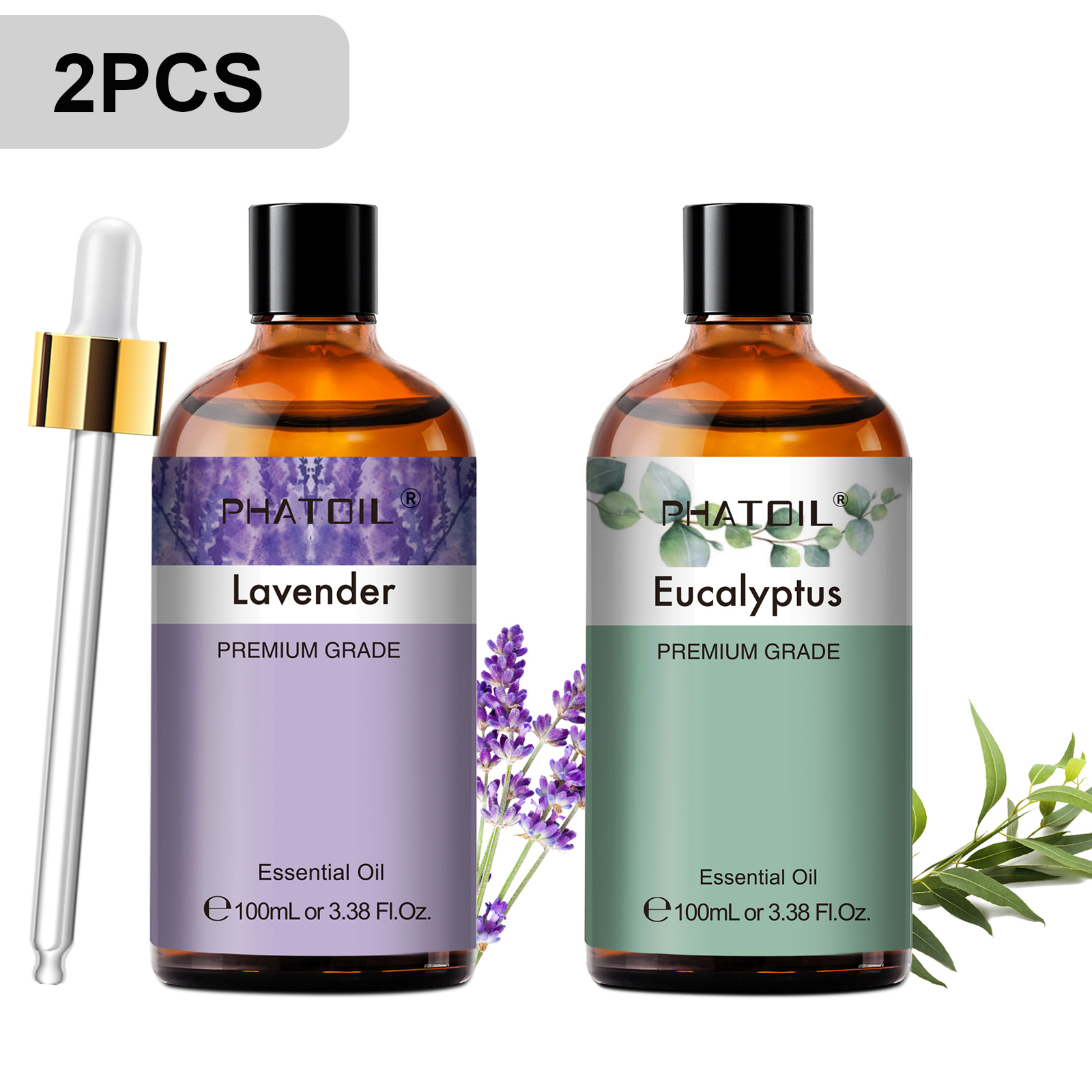 PHATOIL 2pcs/1pcs Lavender Aro - Home Fragrance Eucalyptus ulasan dan harga
