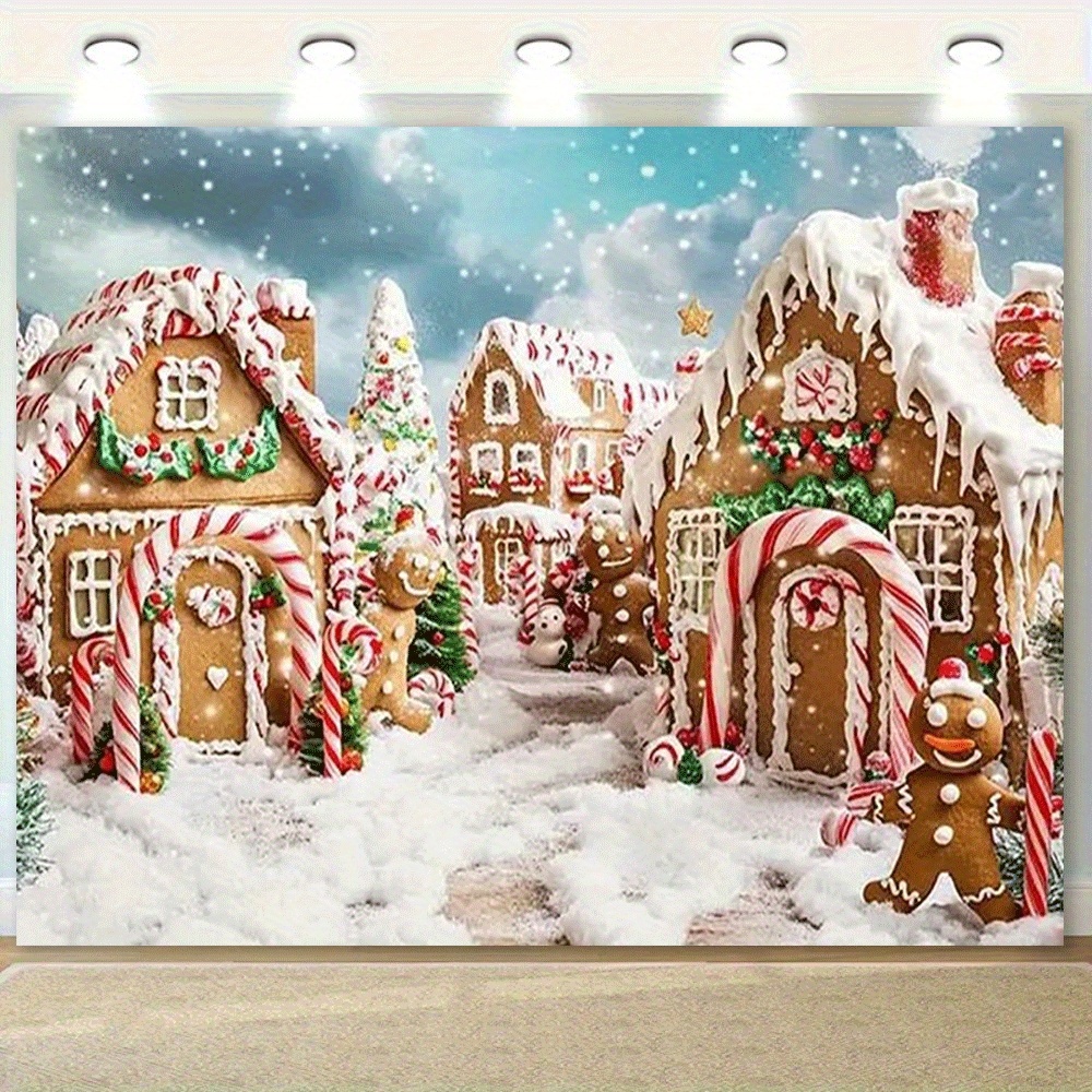 1pc Christmas Gingerbread Vill - Home Fragrance Gingerbread ulasan dan harga