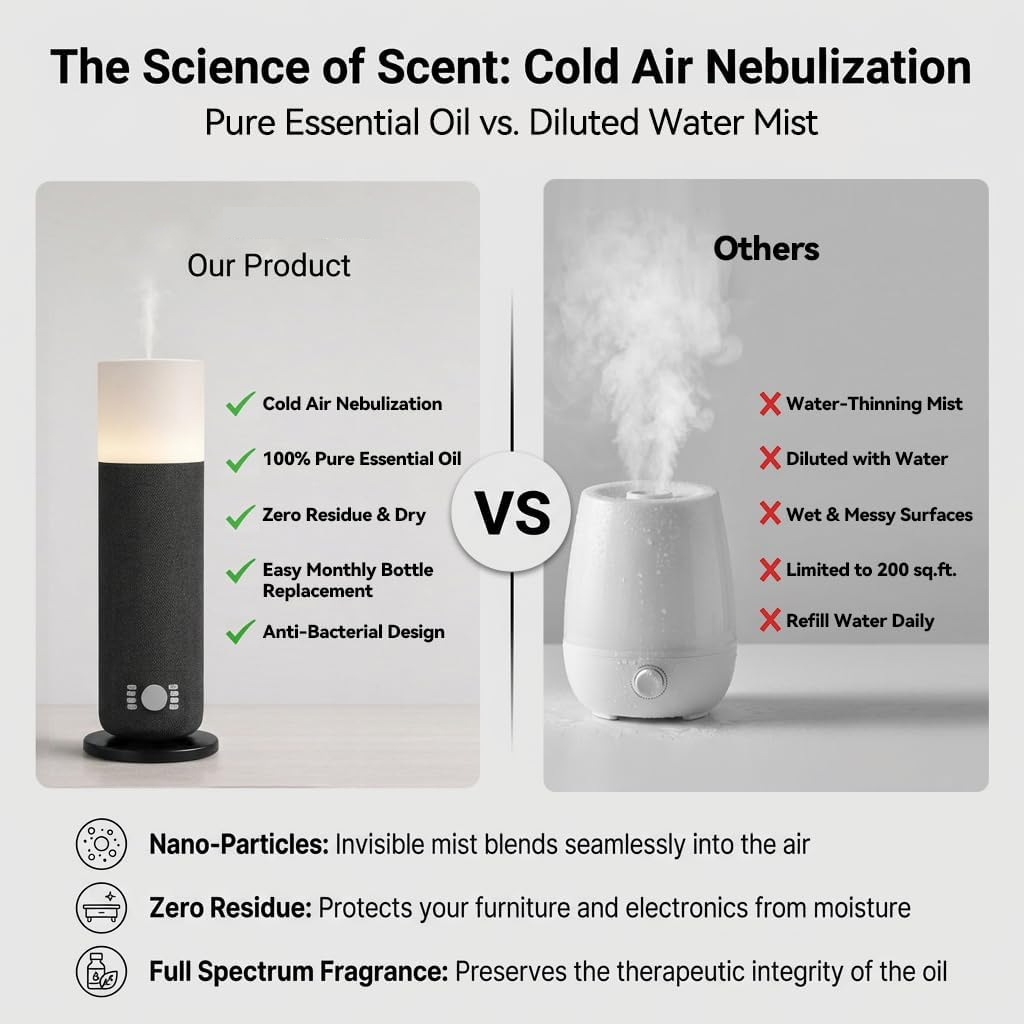 NAMSTE 120ML Tower Scent Diffu - Home Fragrance Aroma ulasan dan harga