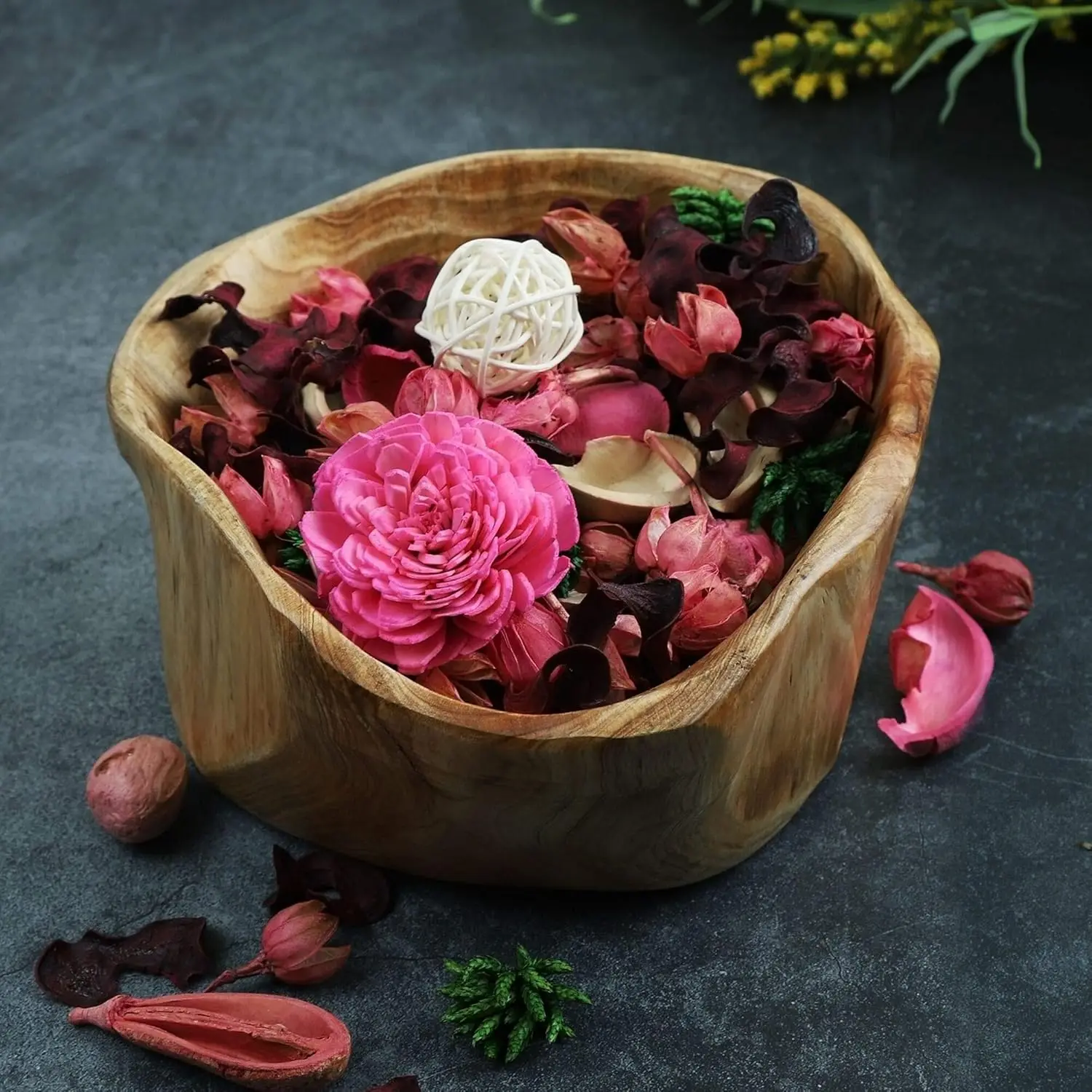 Rose Scented Potpourri Bowl Fi - In Home Fragrance Products ulasan dan harga