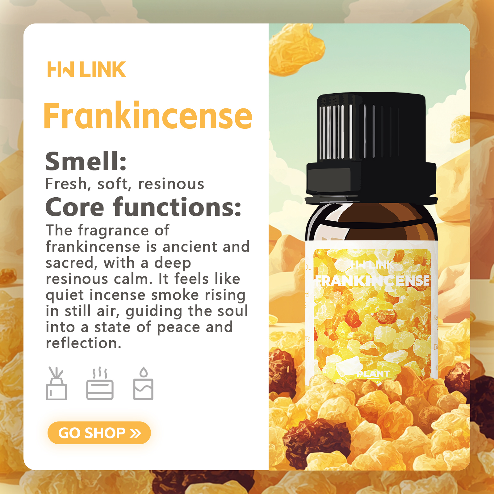 Frankincense Essential Oil 10m - Essential Oil Blend ulasan dan harga