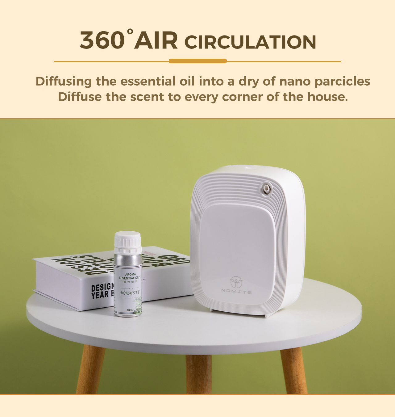Namste 1000m³ aroma diffuser m - Home Fragrance Aroma ulasan dan harga